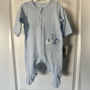 Little Me Organic Cotton Footie Onesie